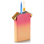 Duet Lighter (torch & soft flame combo)  Pink